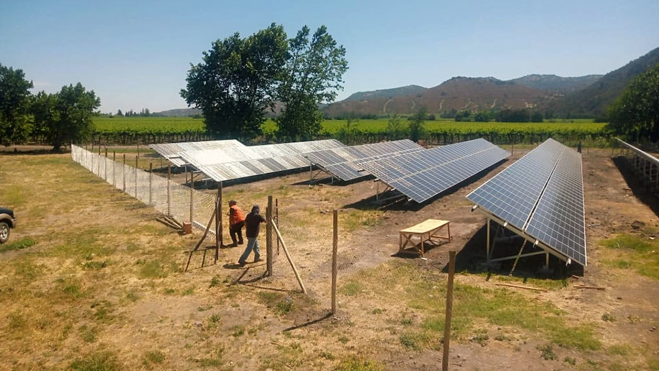 Sistemas solares para empresas agrícolas: Viña San Pedro Molina
