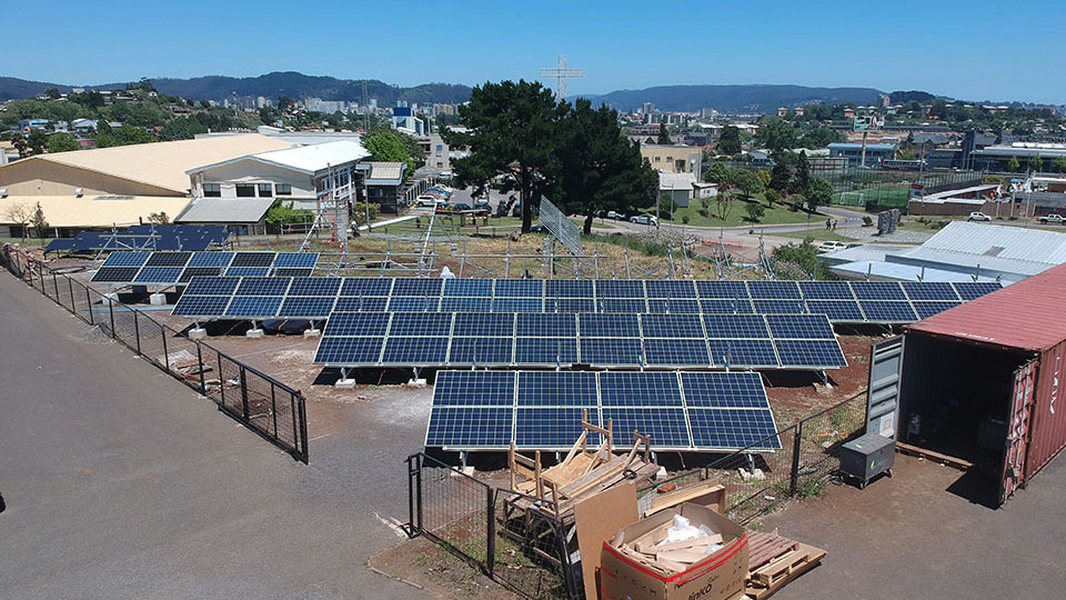Sistemas solares para universidades: Micro Red UCSC