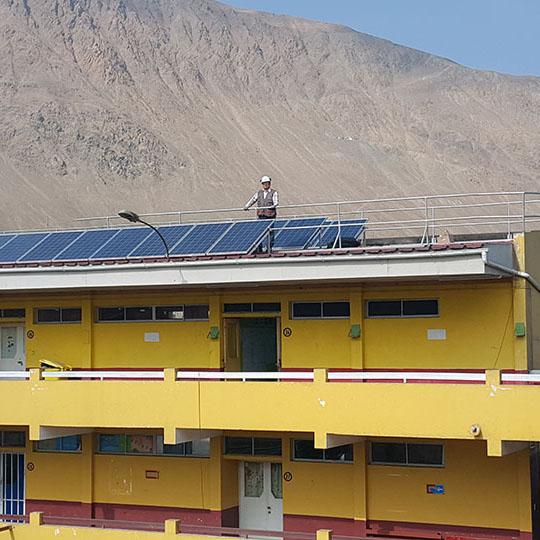 Paneles Fotovoltaicos en Tocopilla